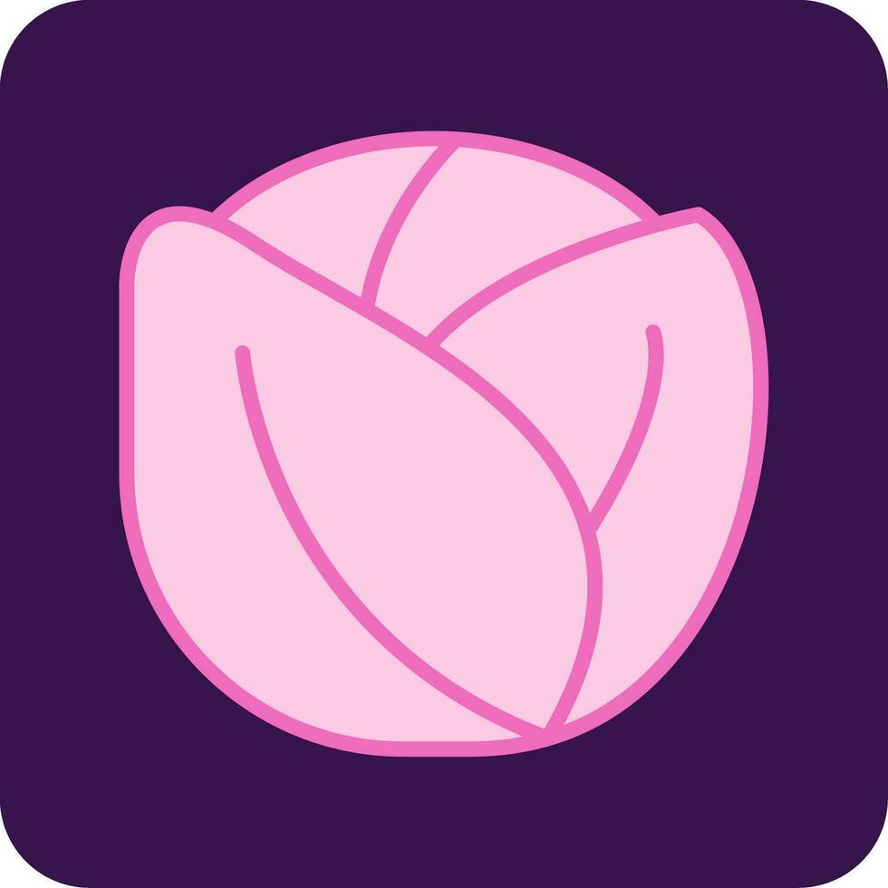 Brussels Sprouts Vector Icon