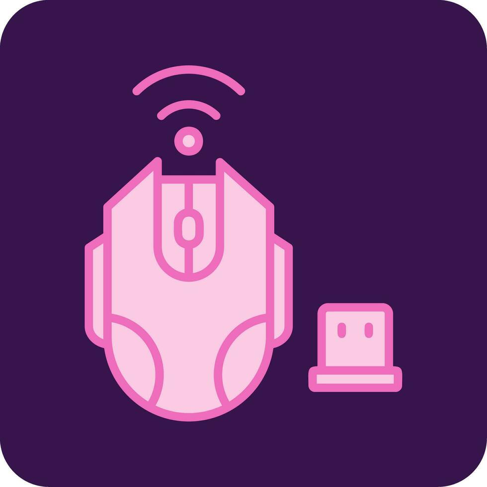 Wireless Mouse Vector Icon