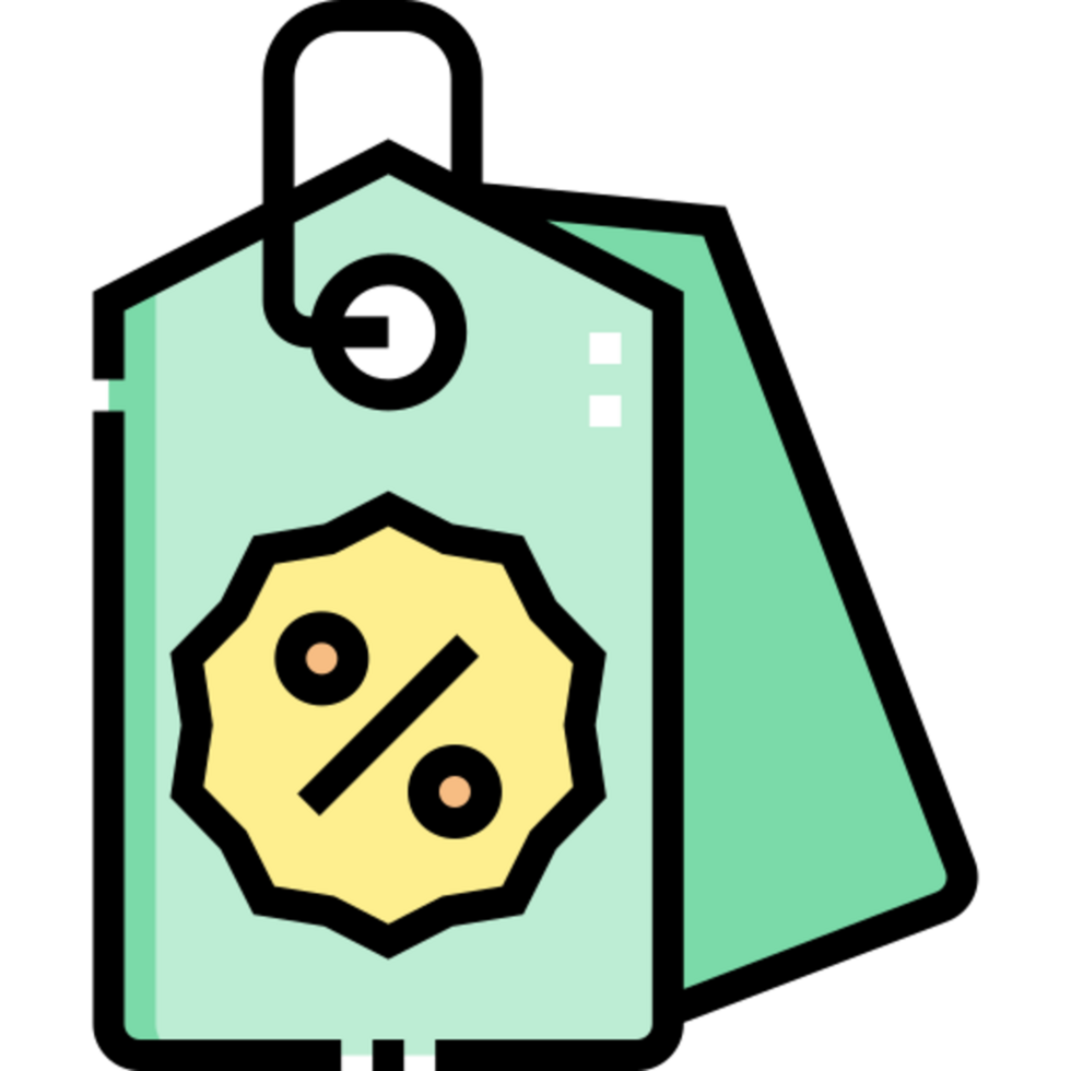 discount icon design png