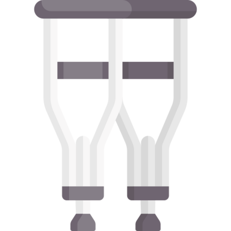 muletas icono diseño png