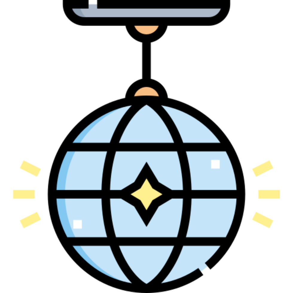 disco ball icon design png