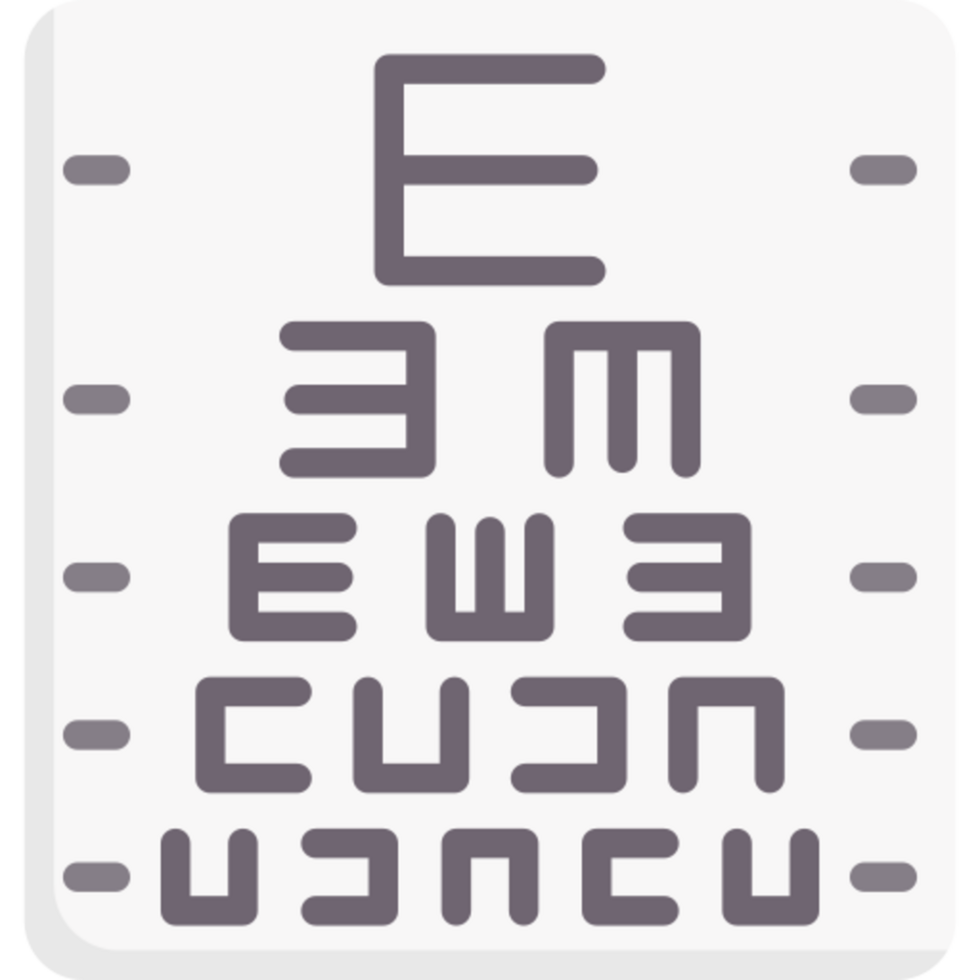 eye test icon design png
