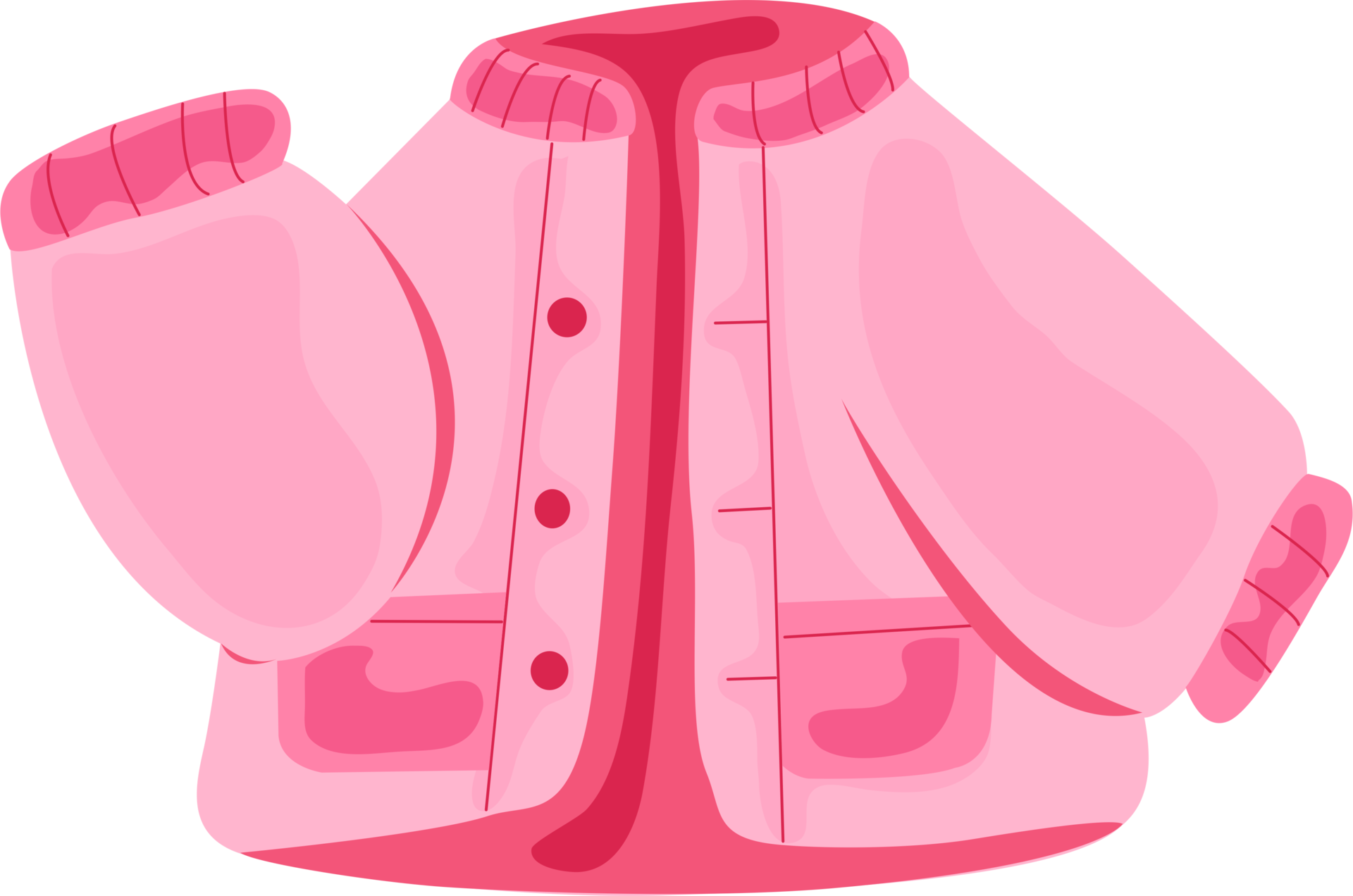 cute pink jacket 32853462 PNG