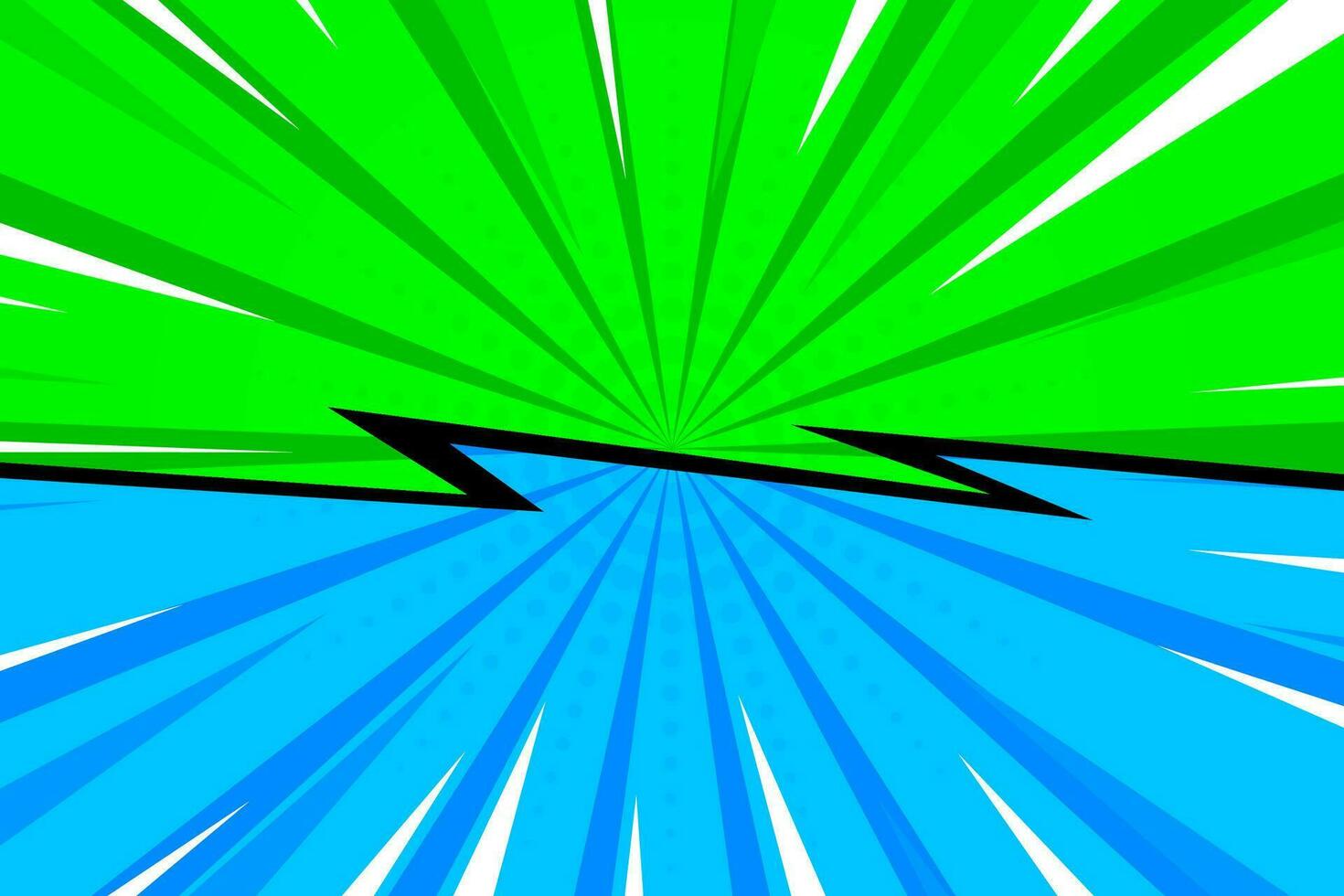 Comic background template. Vector design.