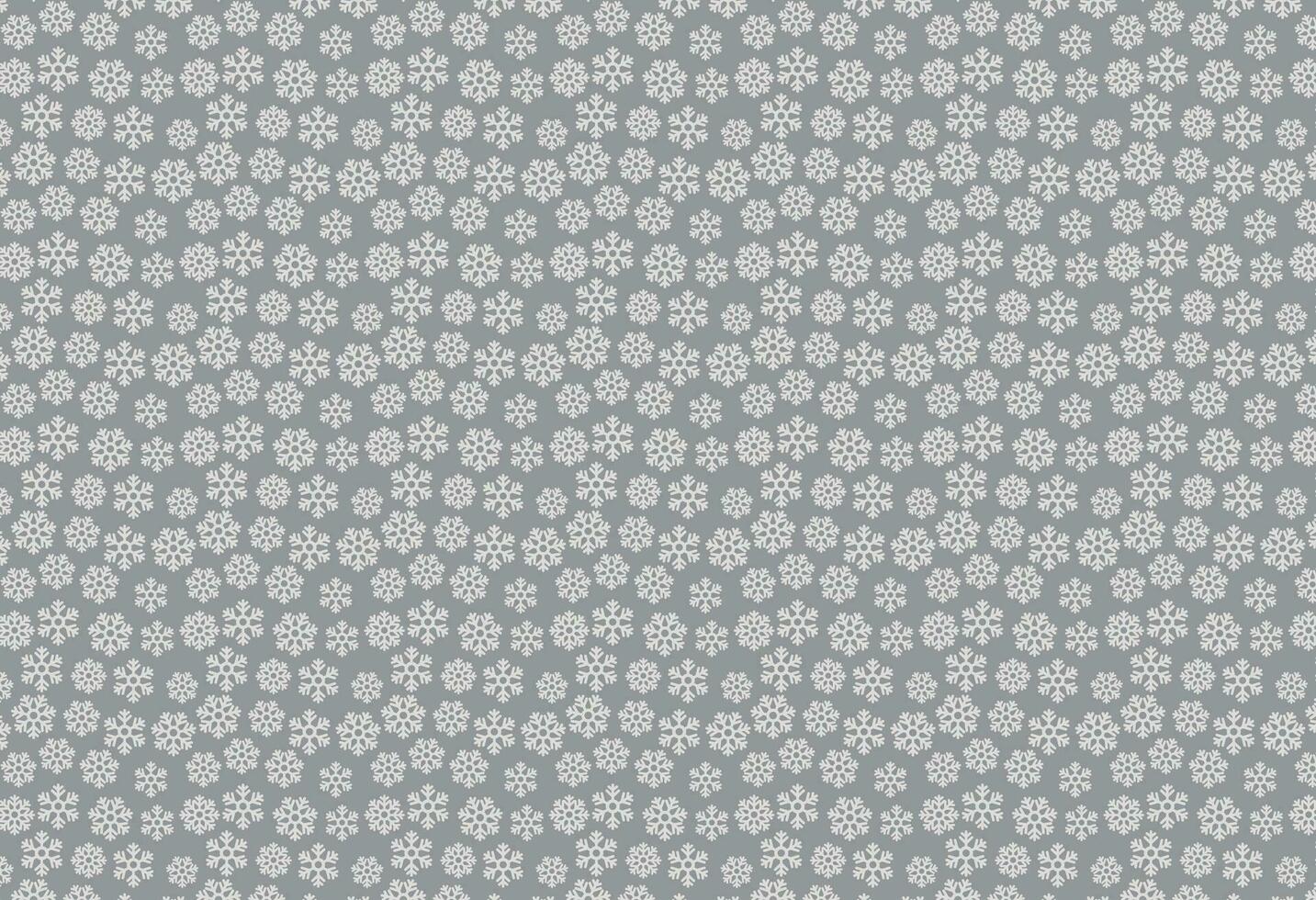 Elegant Gray Snowflake Pattern for Fabrics, Home Decor, and Web Art vector
