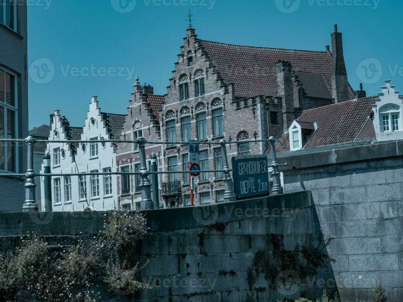 bruges city in belgium photo