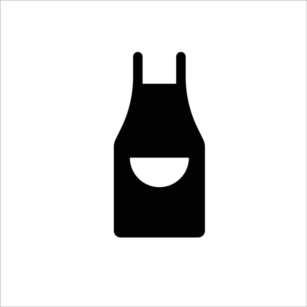 Apron icon vector
