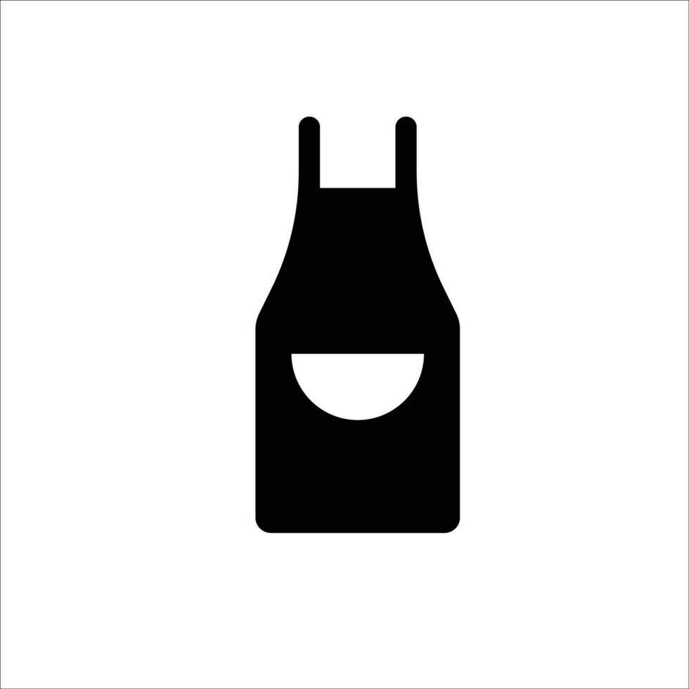 Apron icon vector