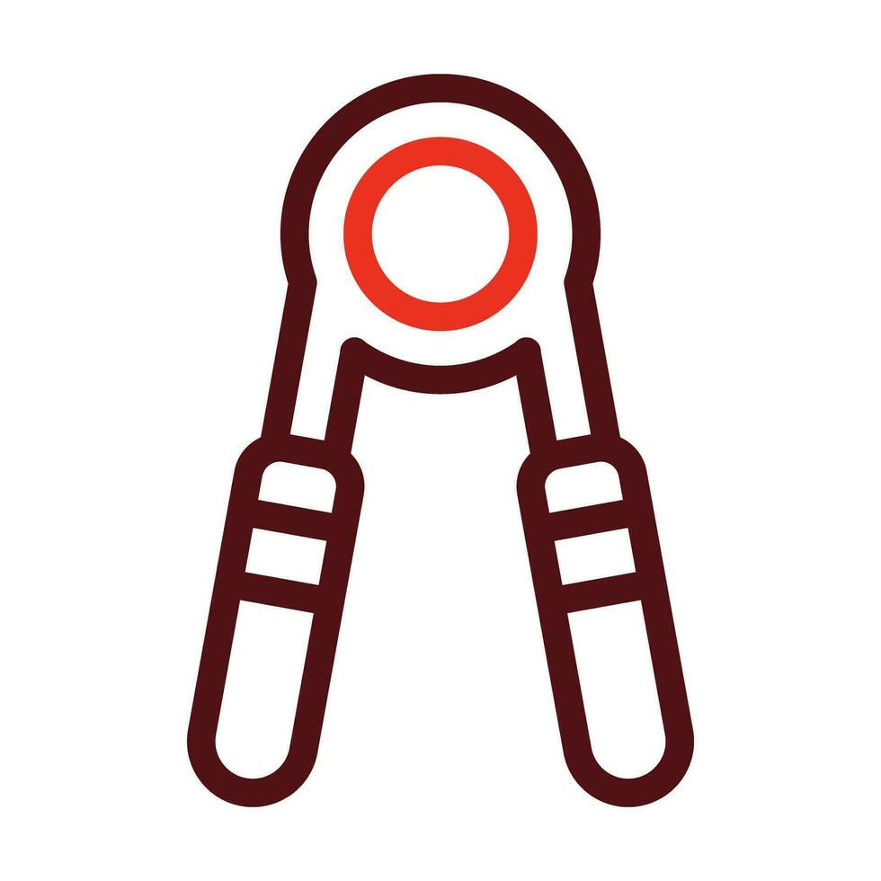 Expander Vector Thick Line Two Color Icons For Personal And Commercial Use.