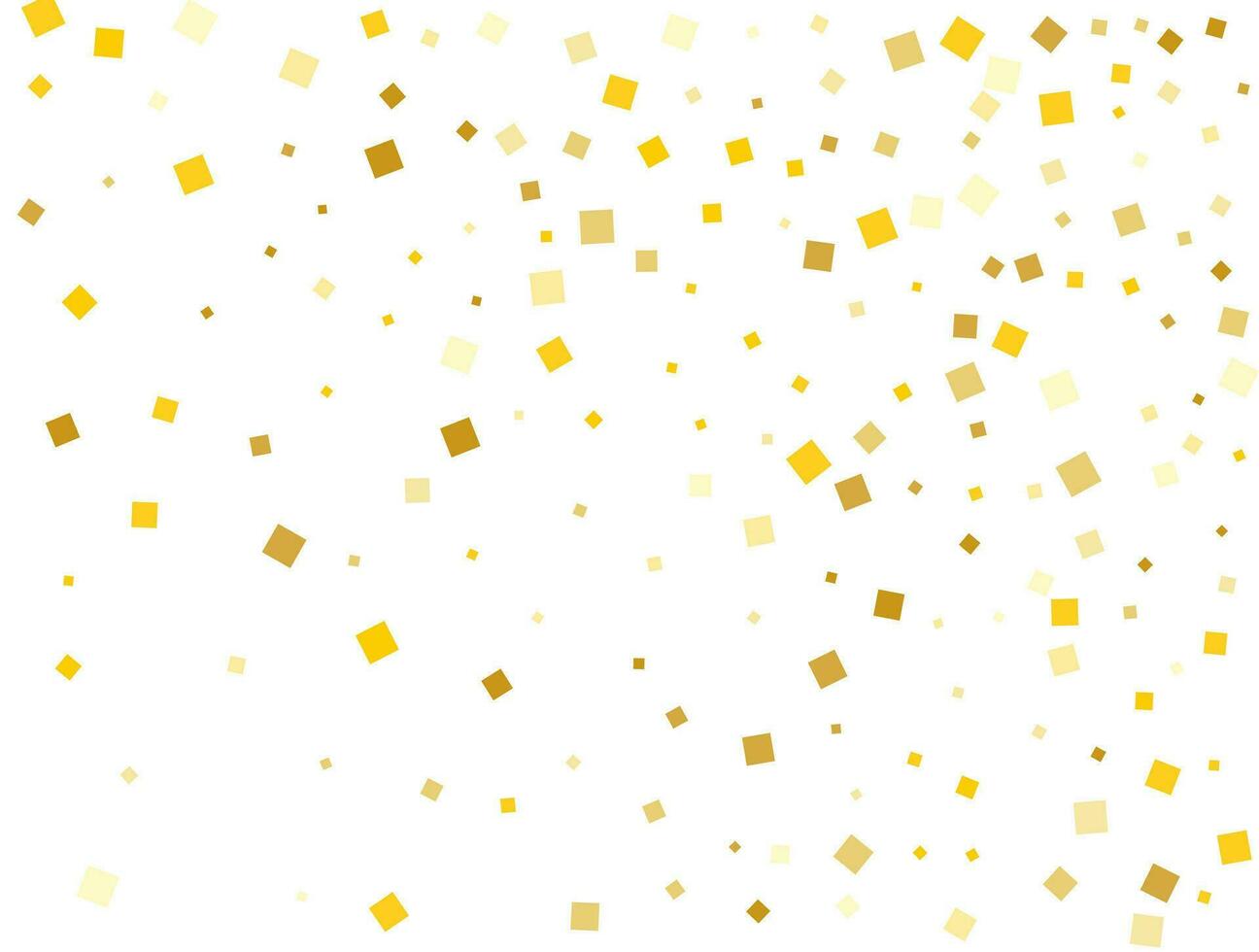 Festive Square Confetti. Vector illustration