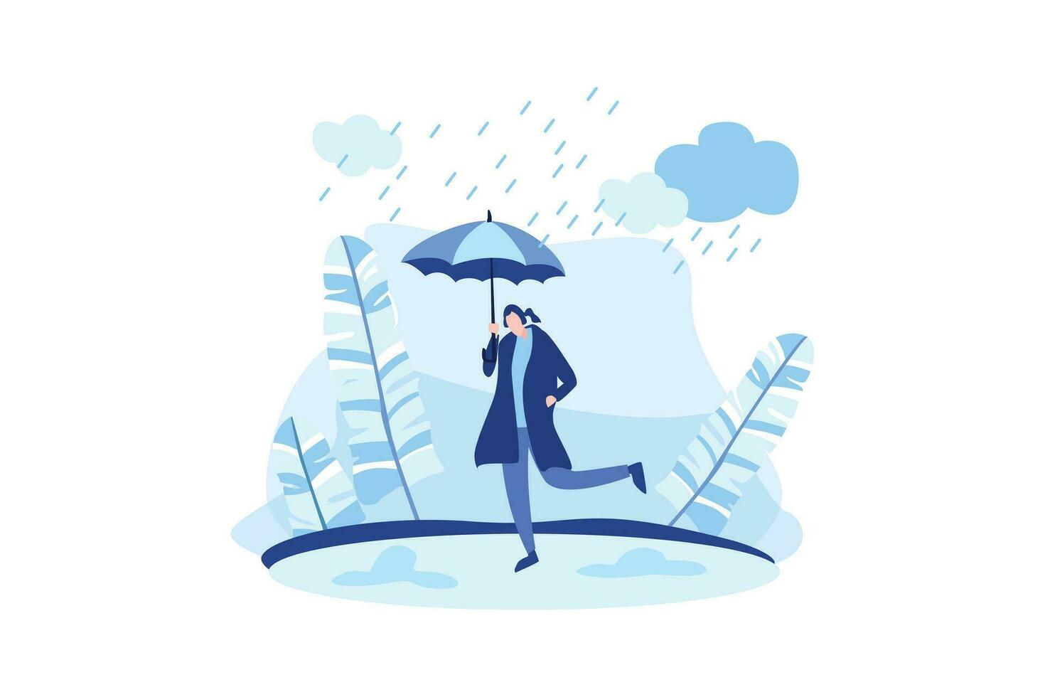 Weather App Onboarding App Screens vector