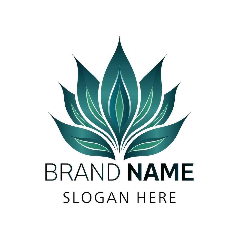 Lotus Logo- Spa and beauty logo, healthy, and nature logo templete - Vector - very looks beautiful for your company