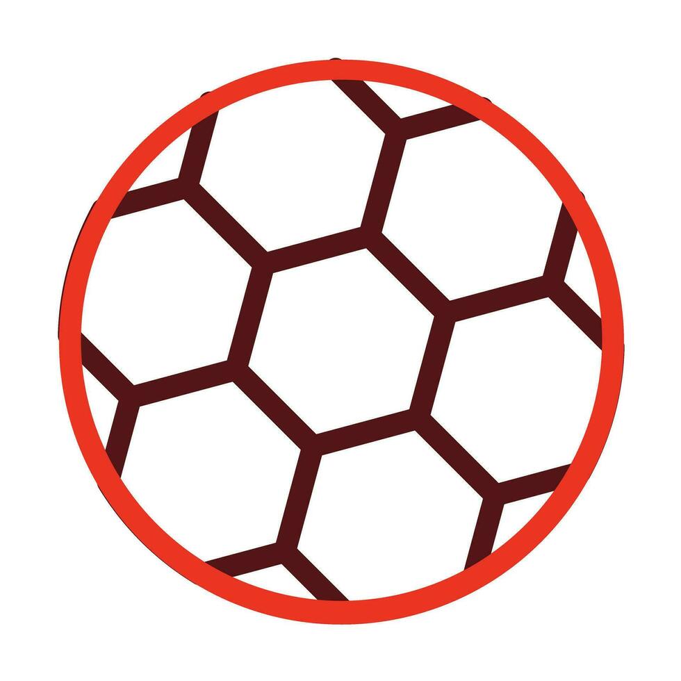 Football Vector Thick Line Two Color Icons For Personal And Commercial Use.