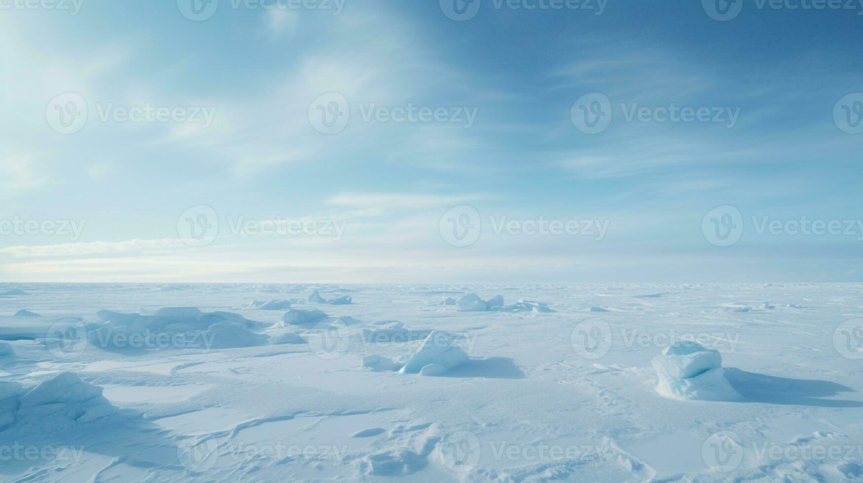 el norte polos glacial extensión. generativo ai foto