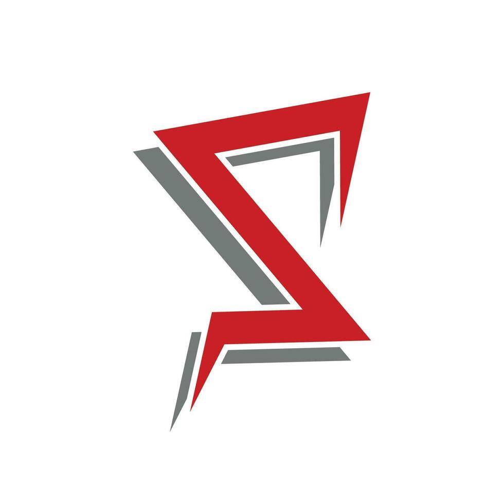 letter s sharp logo template, letter s sharp vector elements, letter s sharp logo icon