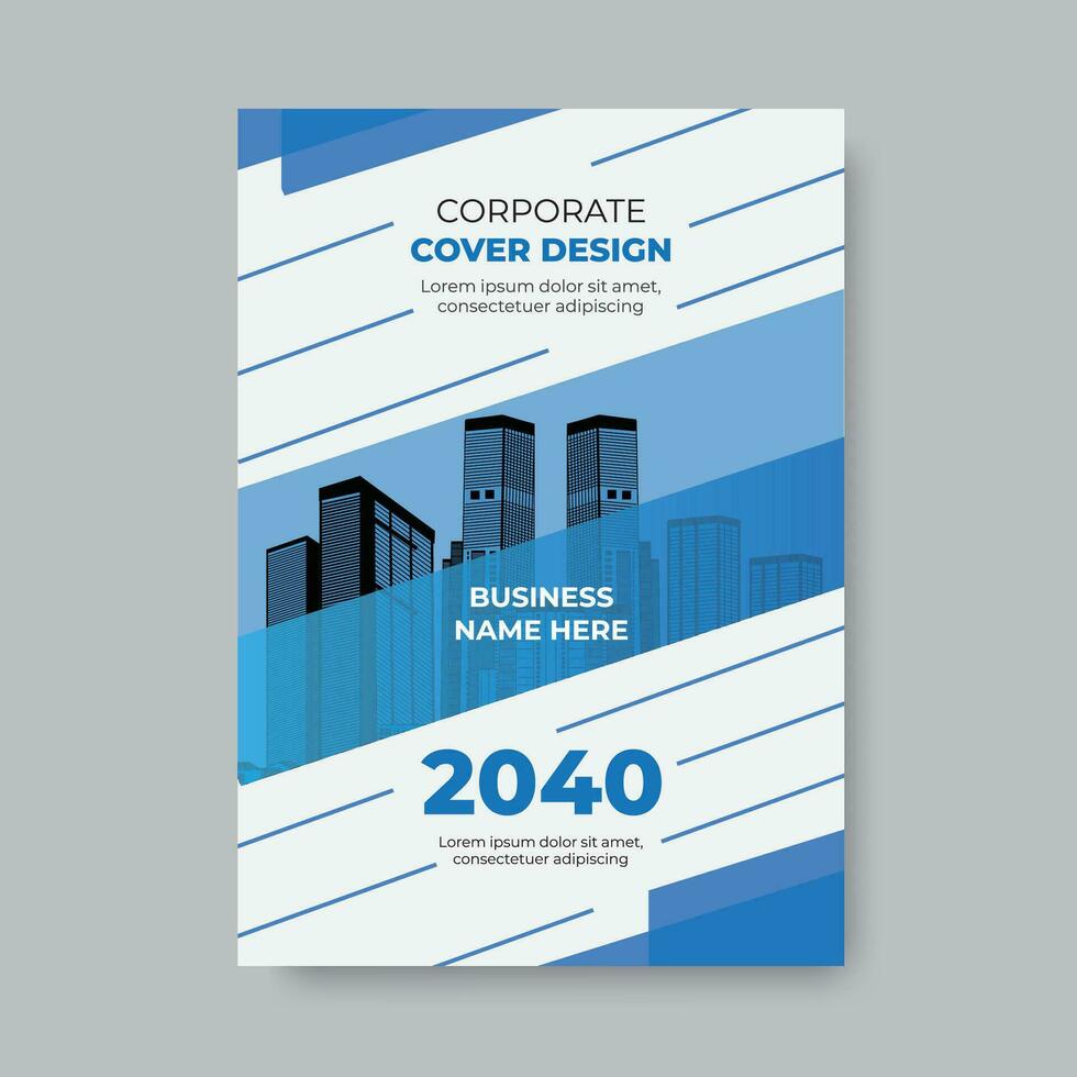 corporativo cubrir diseño, folleto, volantes, creativo concepto, único y sencillo gratis vector, anual informe, negocio libro cubrir diseño en a4. vector