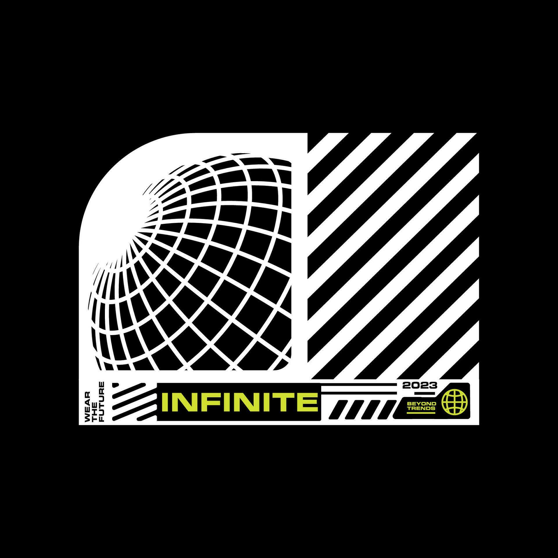 Futuristic Graphic tee urban streetwear concept vector design 32872937