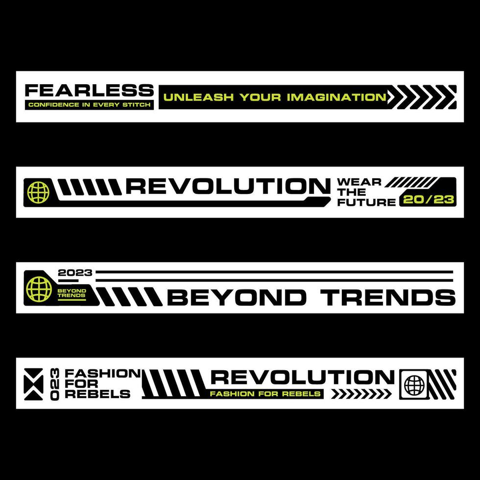Futuristic Graphic tee urban streetwear concept vector design
