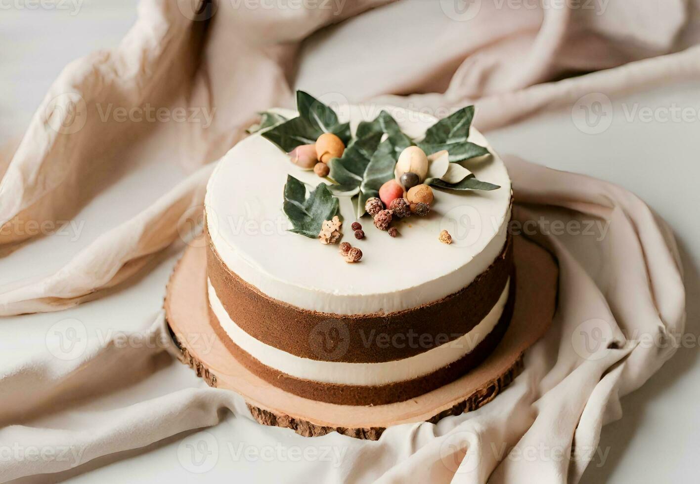 cake nature decoration inspiration for business cake shop photo