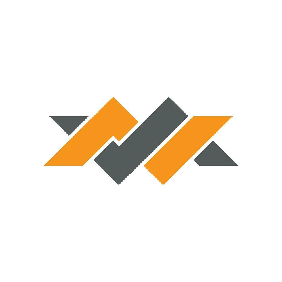 N Letter Logo Template vector