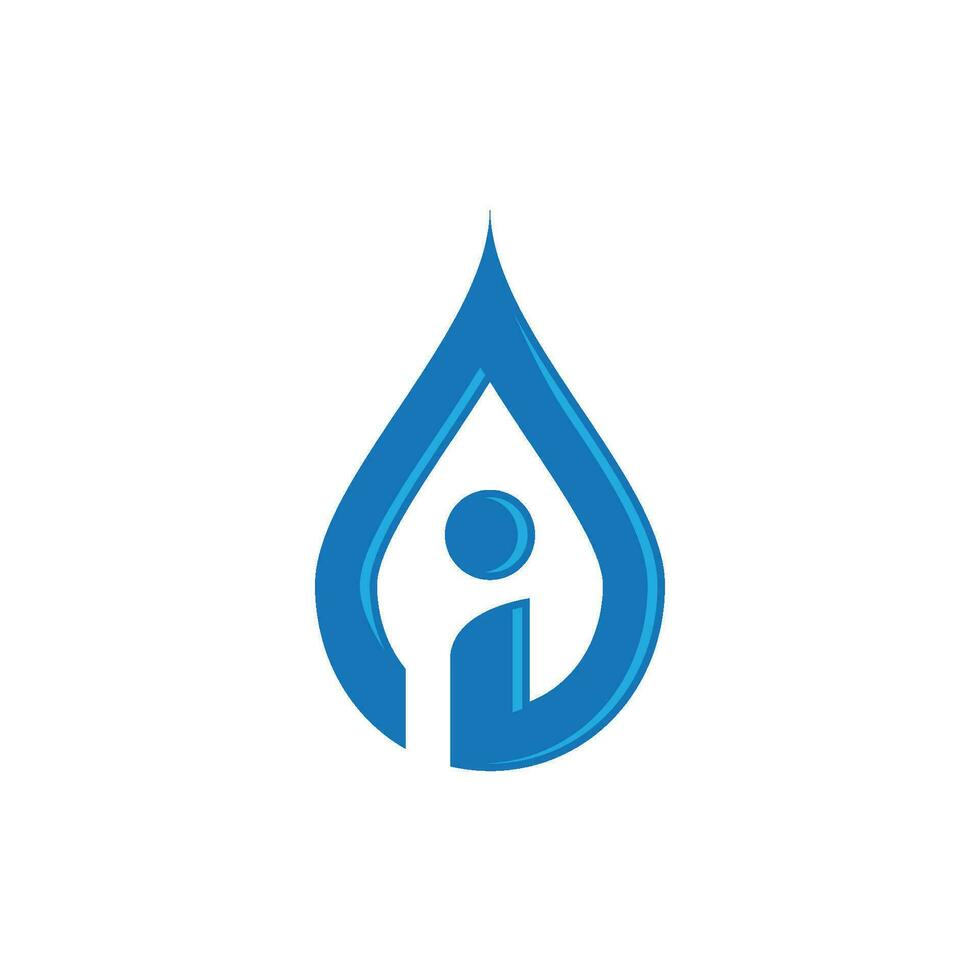 water drop Logo Template vector