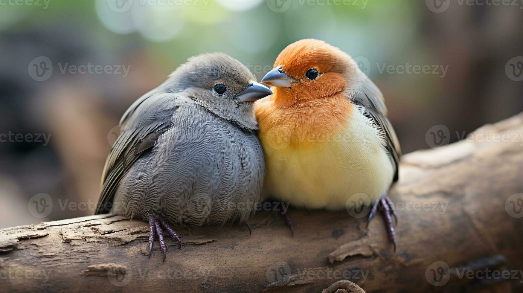 photo of heart-melting two Capybaras with an emphasis on expression of love. Generative AI