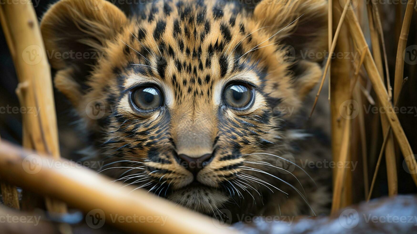 foto de conmovedor dos africano leopardos con un énfasis en expresión de amor. generativo ai