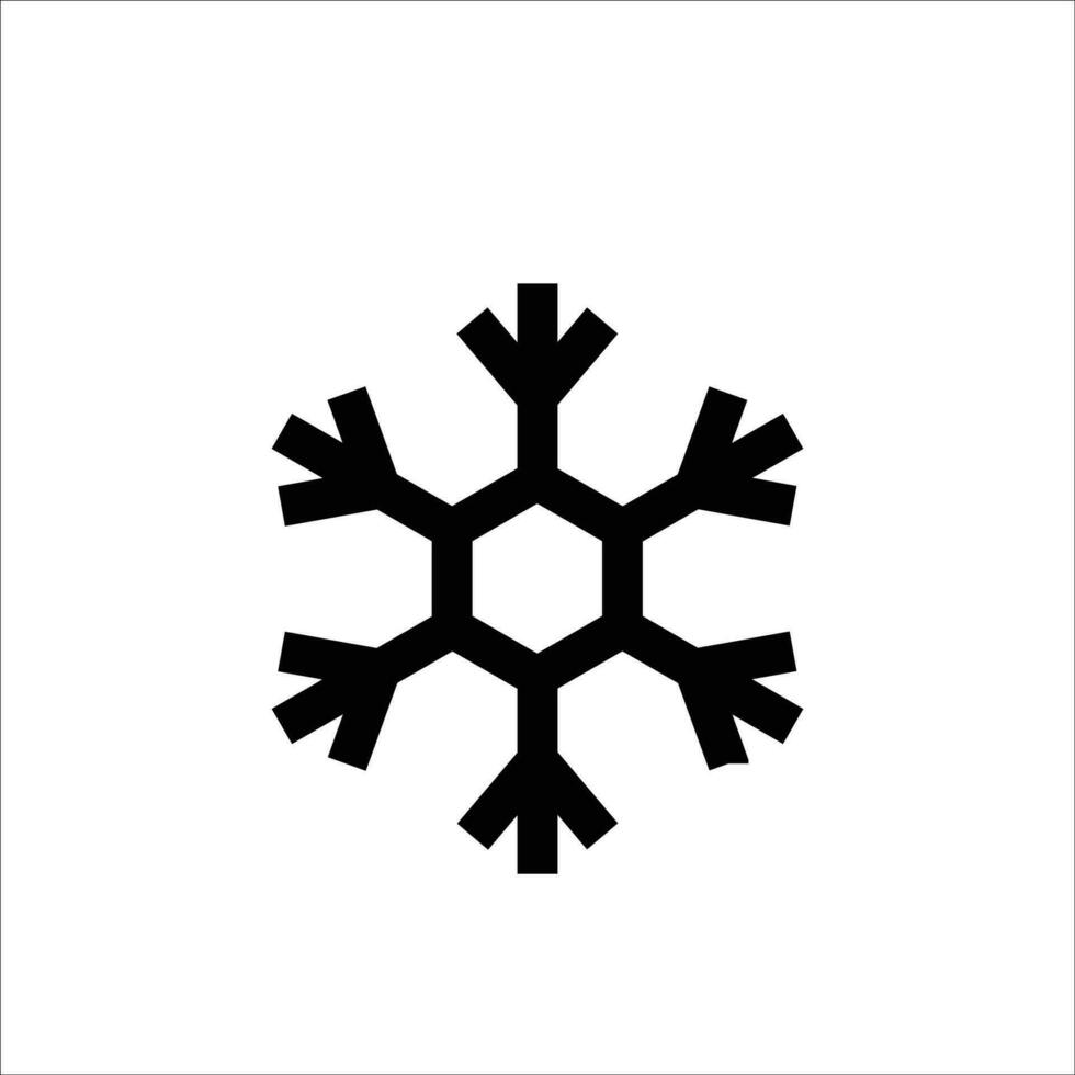 nieve icono vector