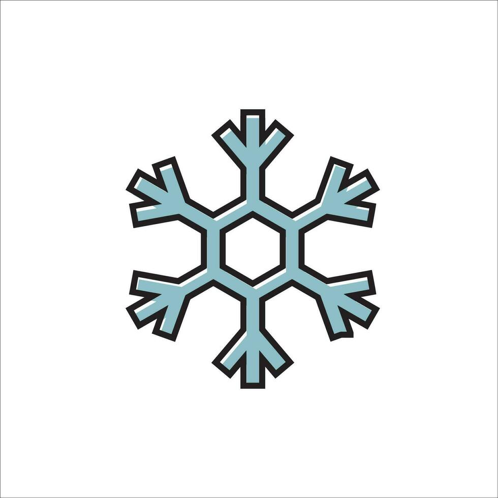 nieve icono vector