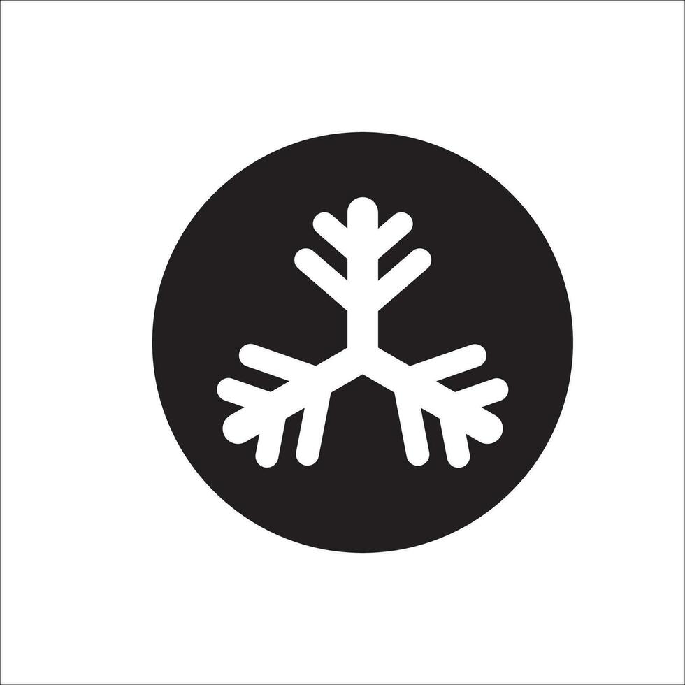 nieve icono vector