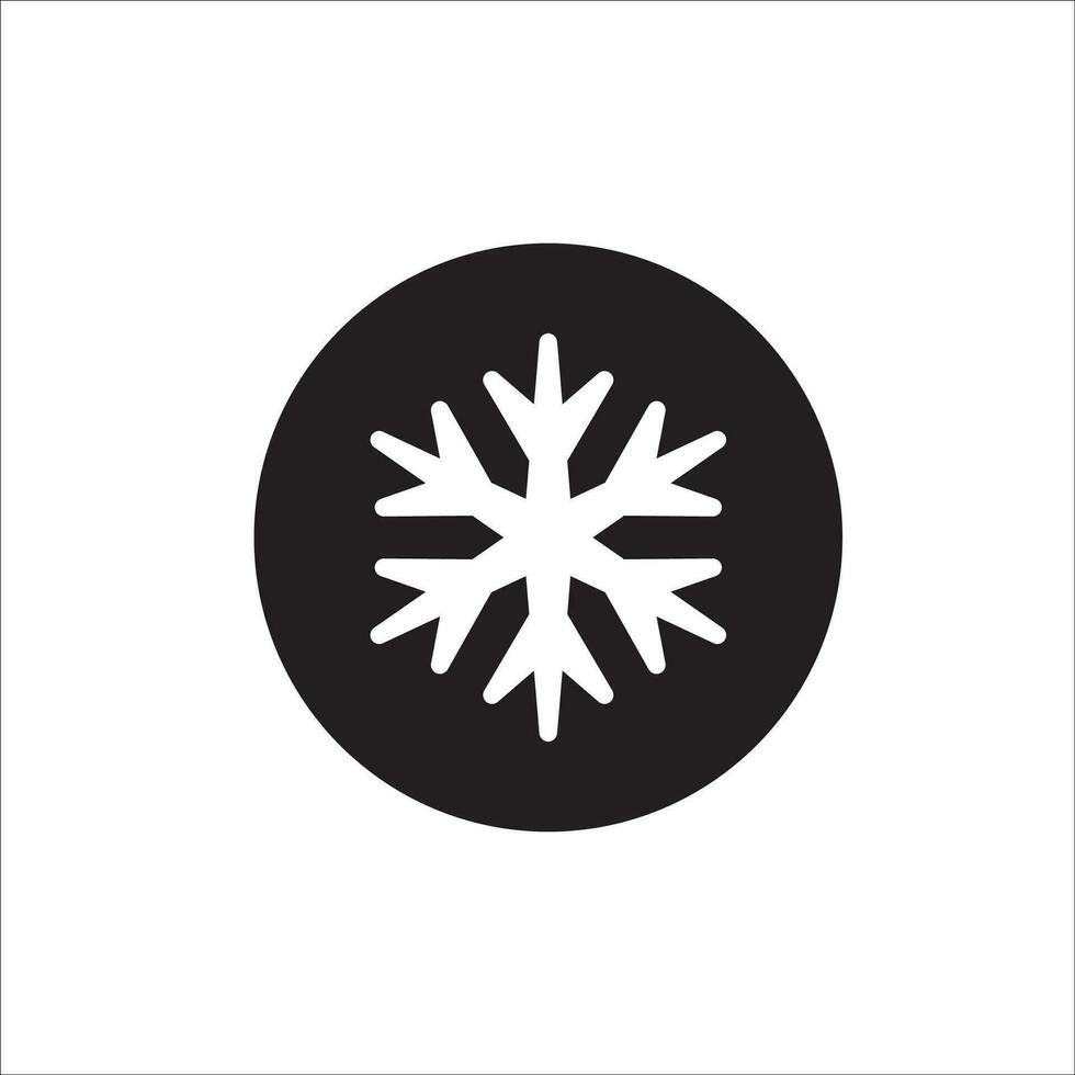 Snow icon vector