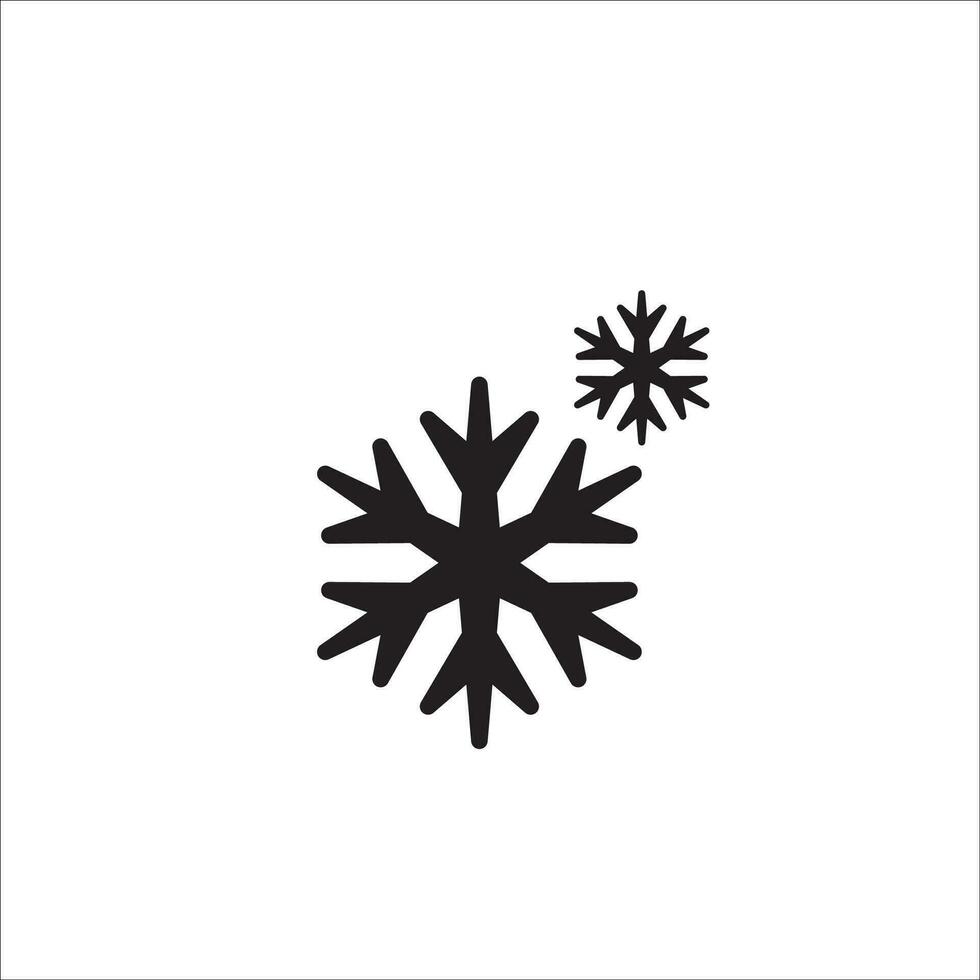 nieve icono vector