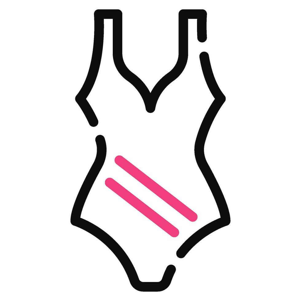 Swimsuit Icon illustration, for uiux, web, app, infographic, etc vector