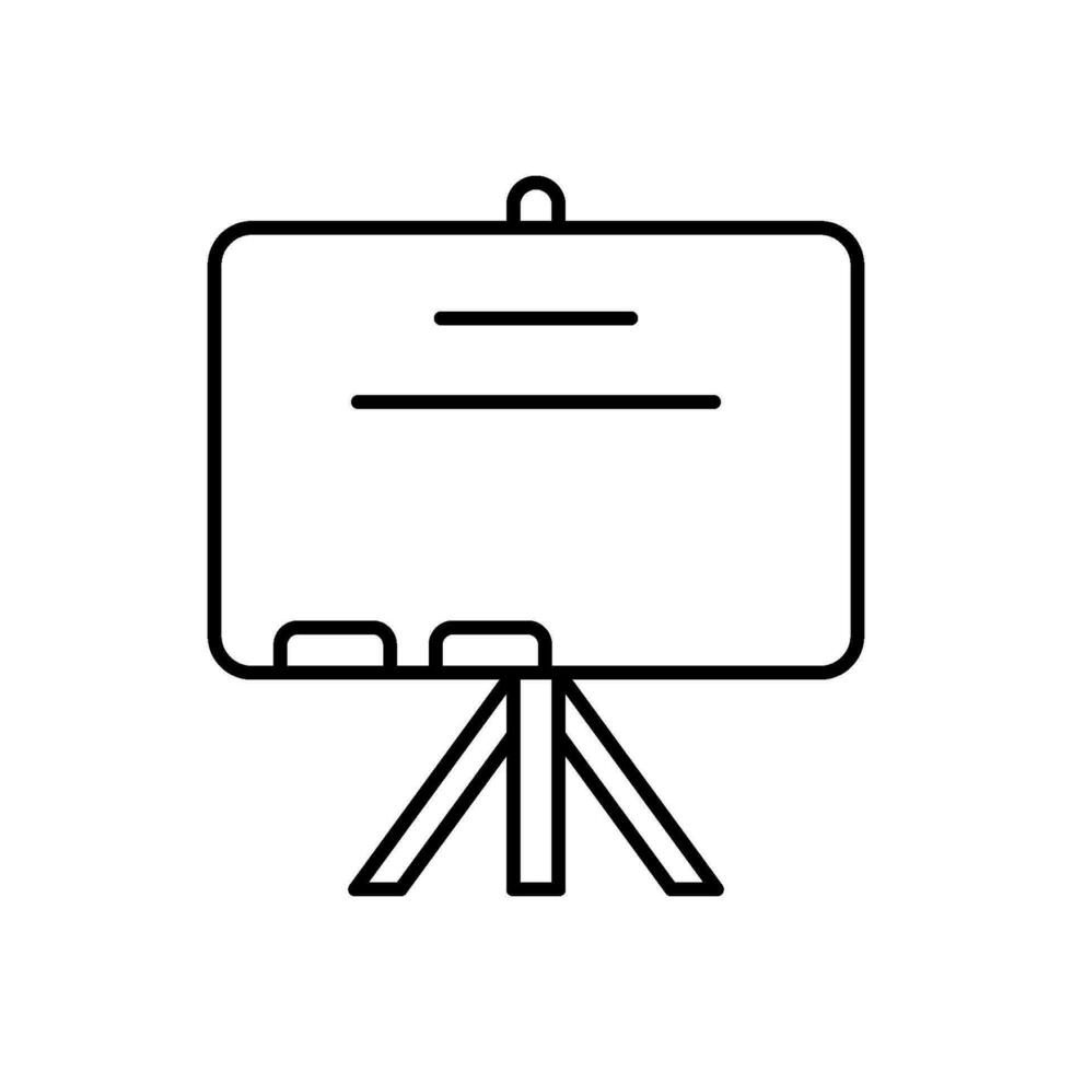 White Board icon vector design templates