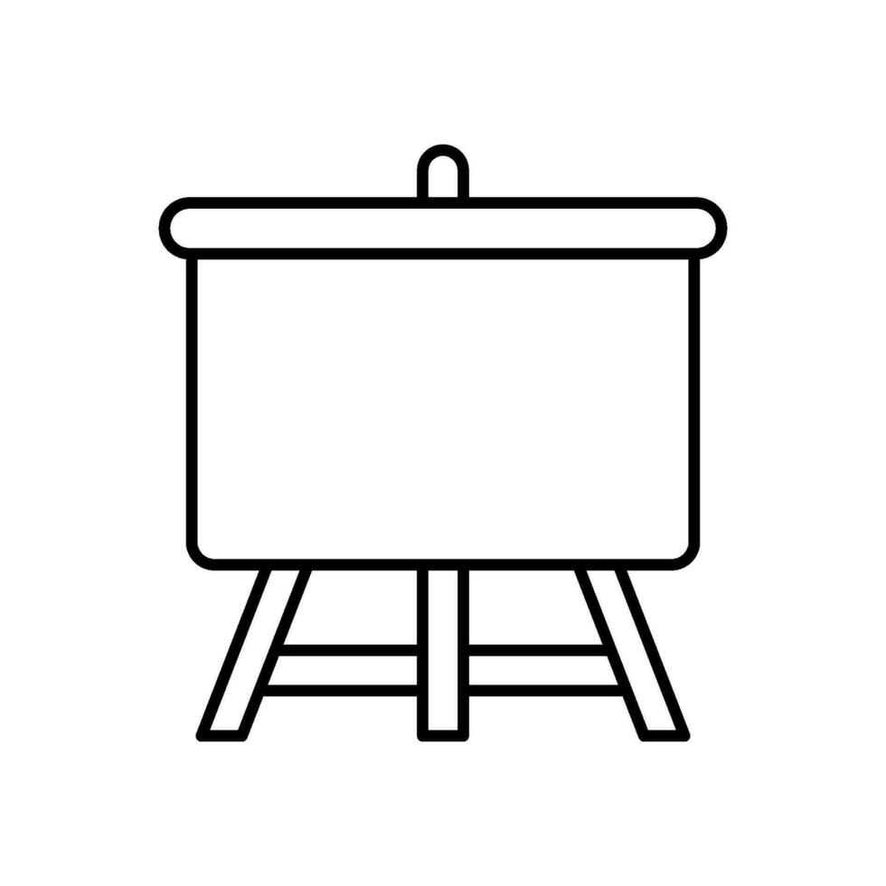 White Board icon vector design templates