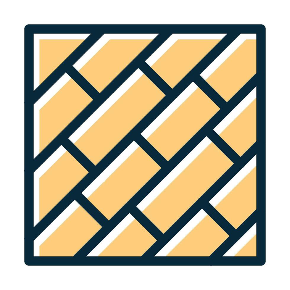 Floor Vector Thick Line Filled Dark Colors Icons For Personal And Commercial Use.