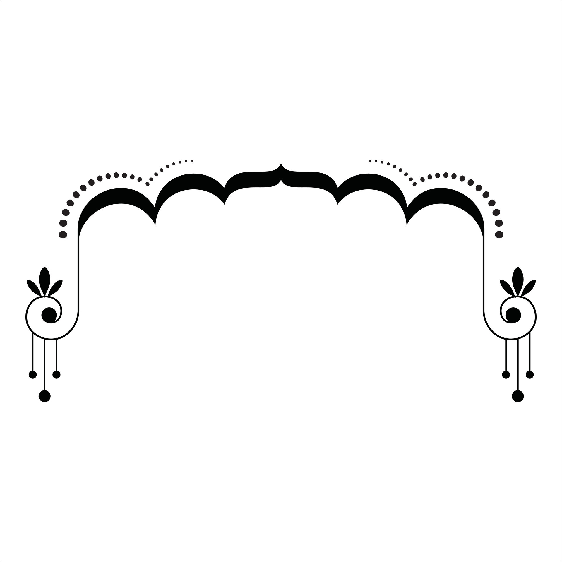 Wedding clipart black and white 32877046 Vector Art at Vecteezy