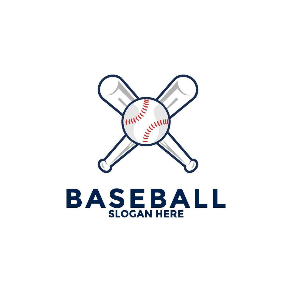 professional baseball template logo design, baseball logo vector icon