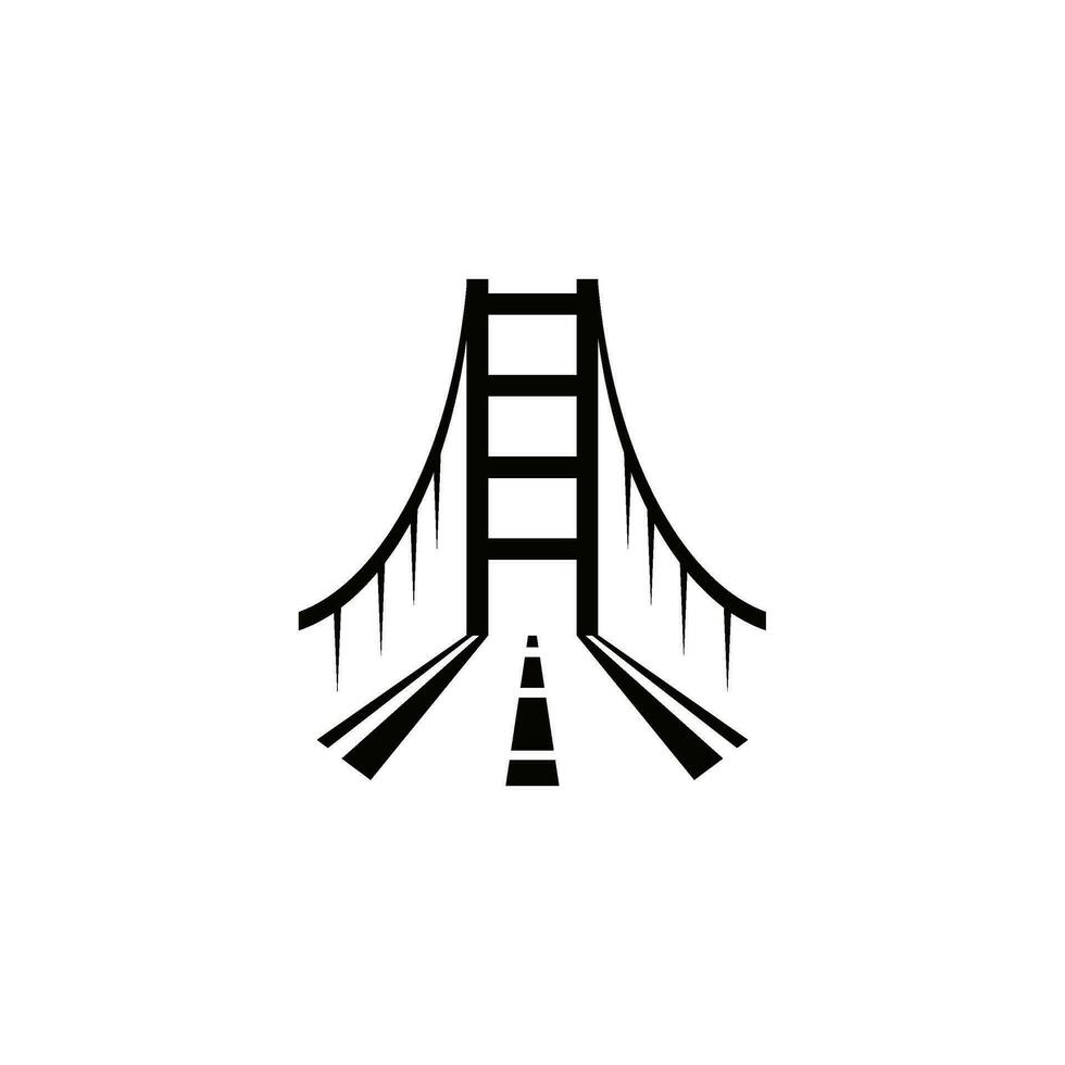 bridge abstract vector logo template
