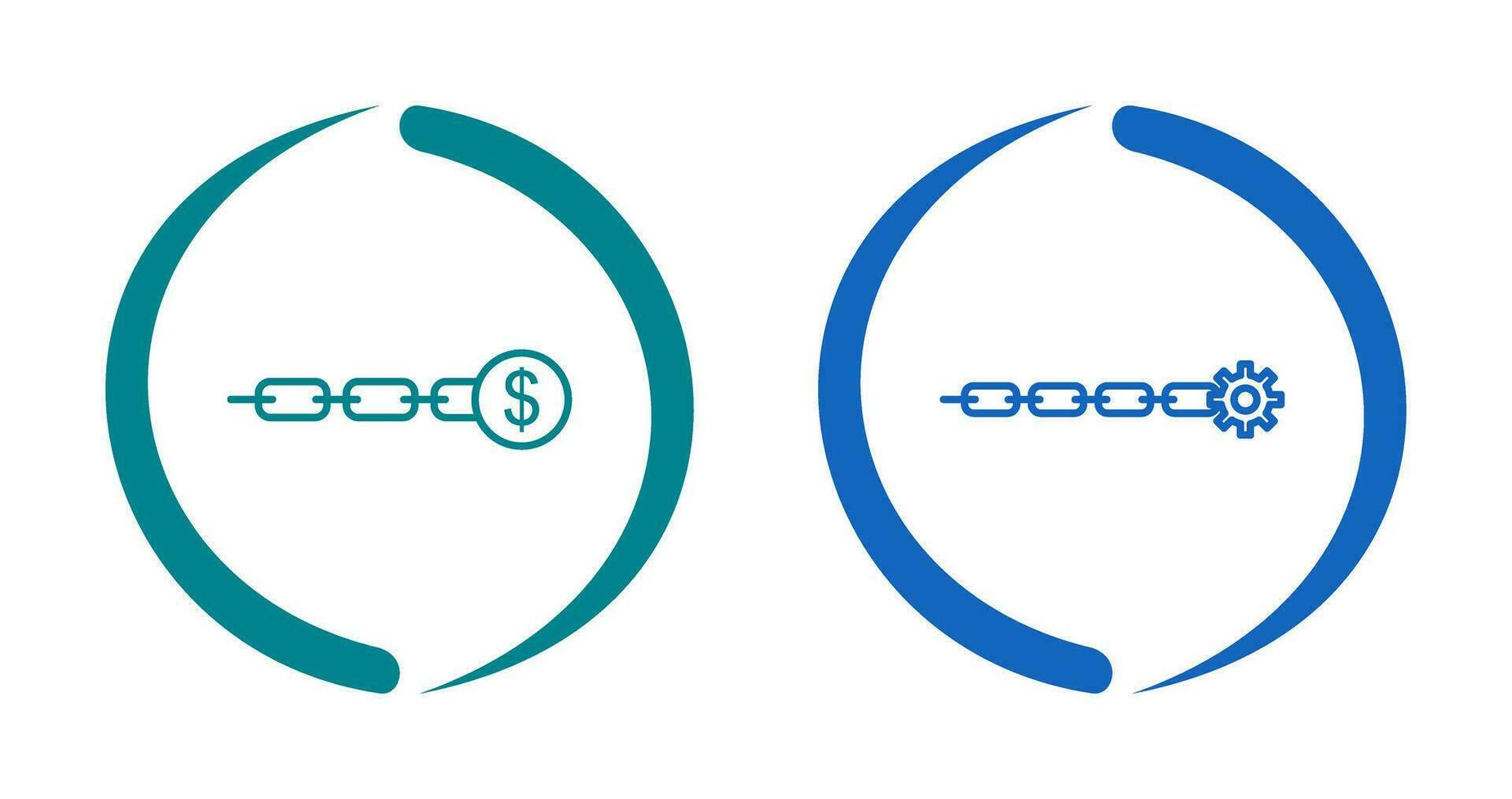 link sales and link optimization Icon vector