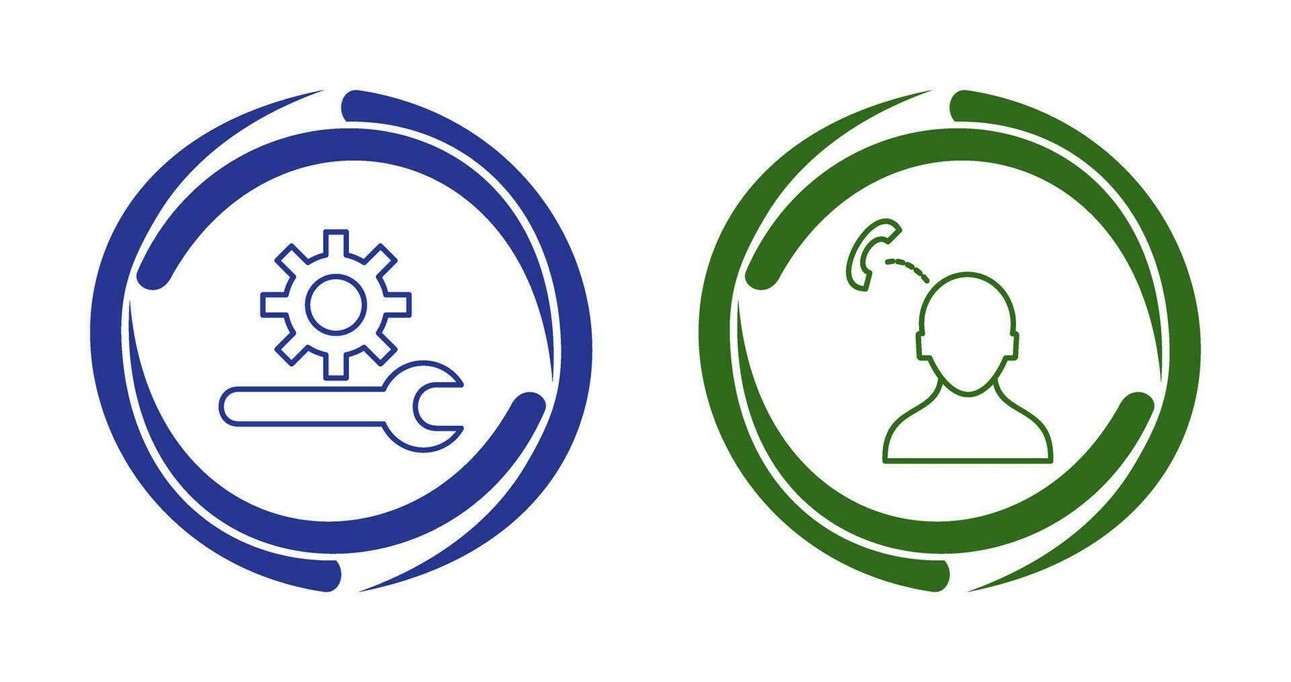 Technical Support and strategy consultation Icon vector