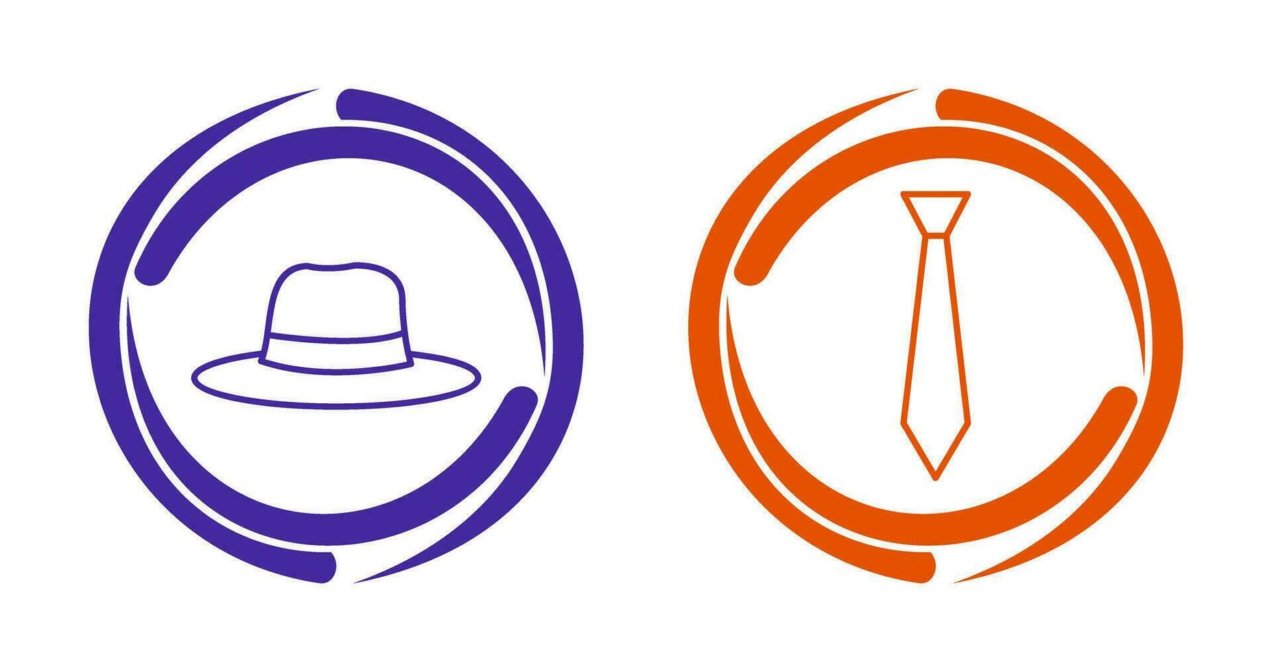 Woman and Tie Icon vector