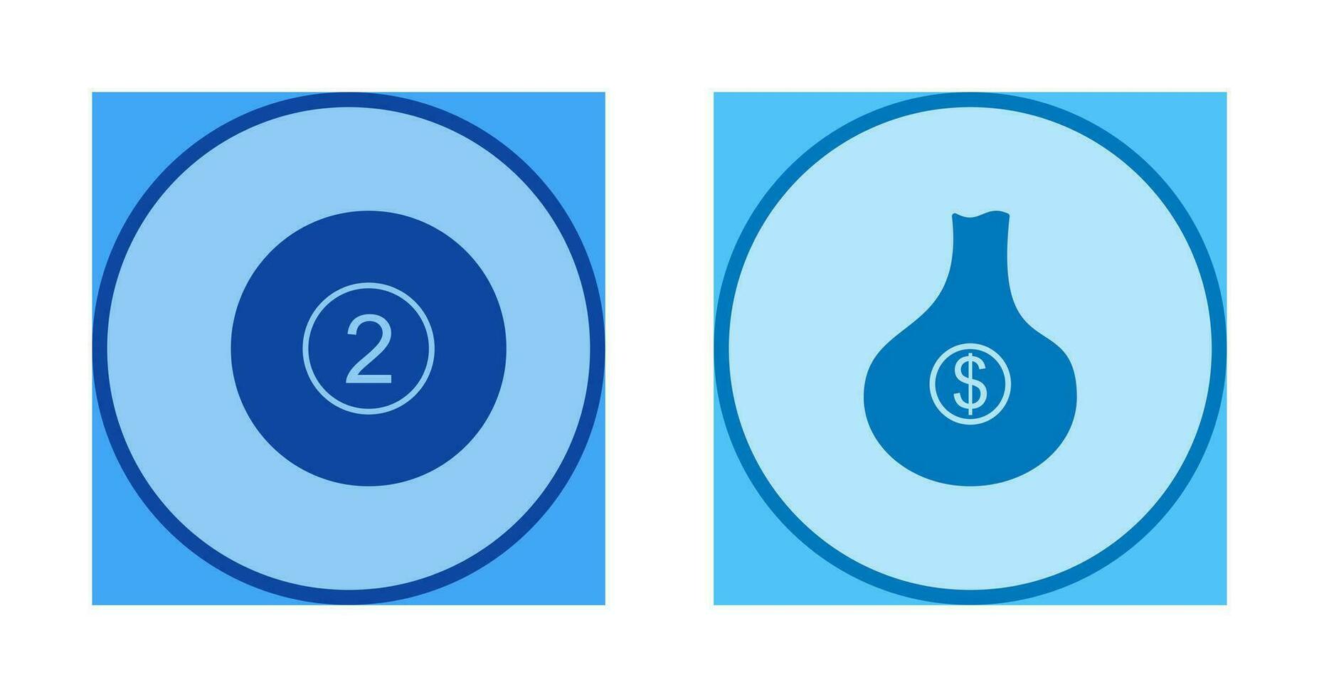 pool balls and curency Icon vector