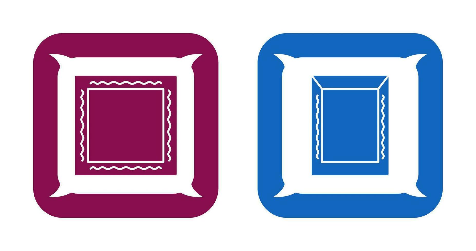 frame and hanging Icon vector