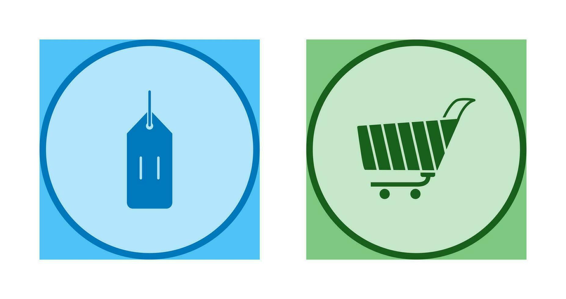 deals and shopping cart Icon vector