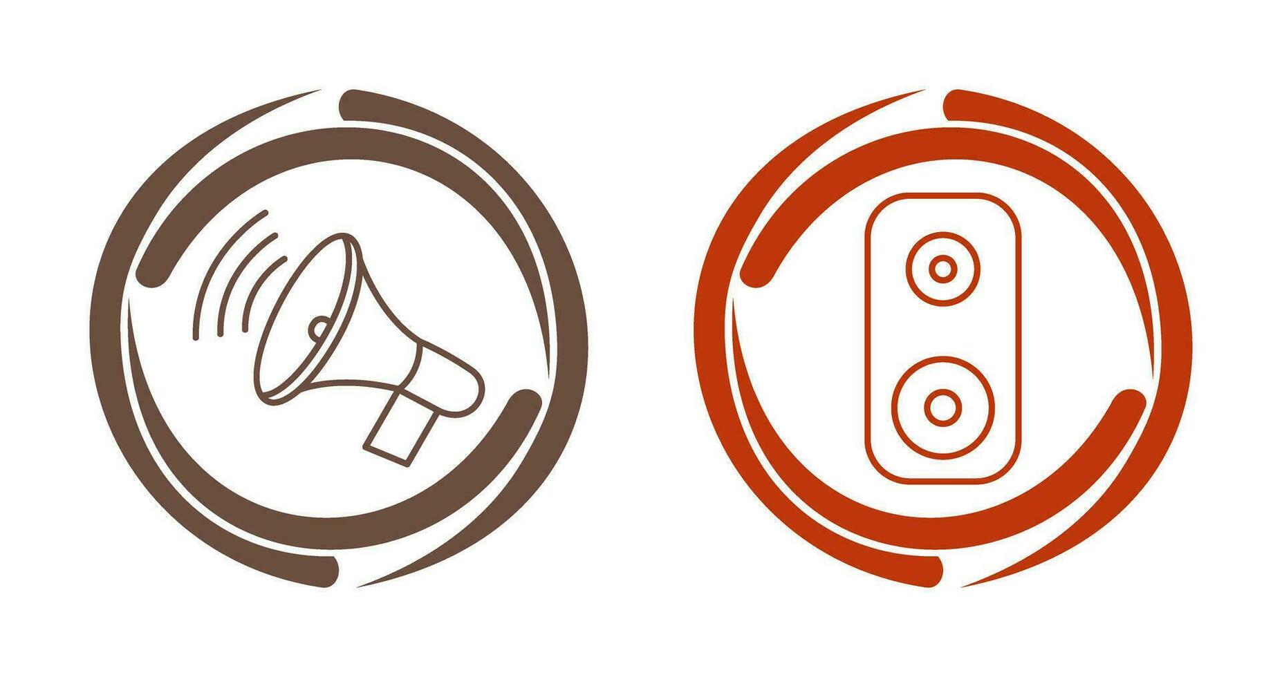Announcing and Speaker Icon vector