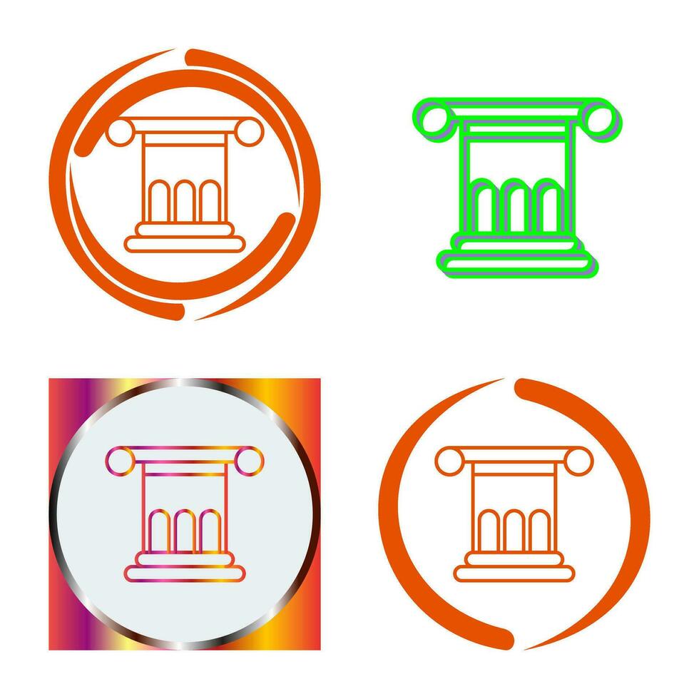 Giing Vote and Candidate and Graph Icon vector