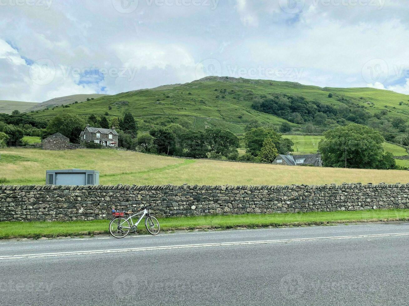 A view of the Lake District near Grasmere photo