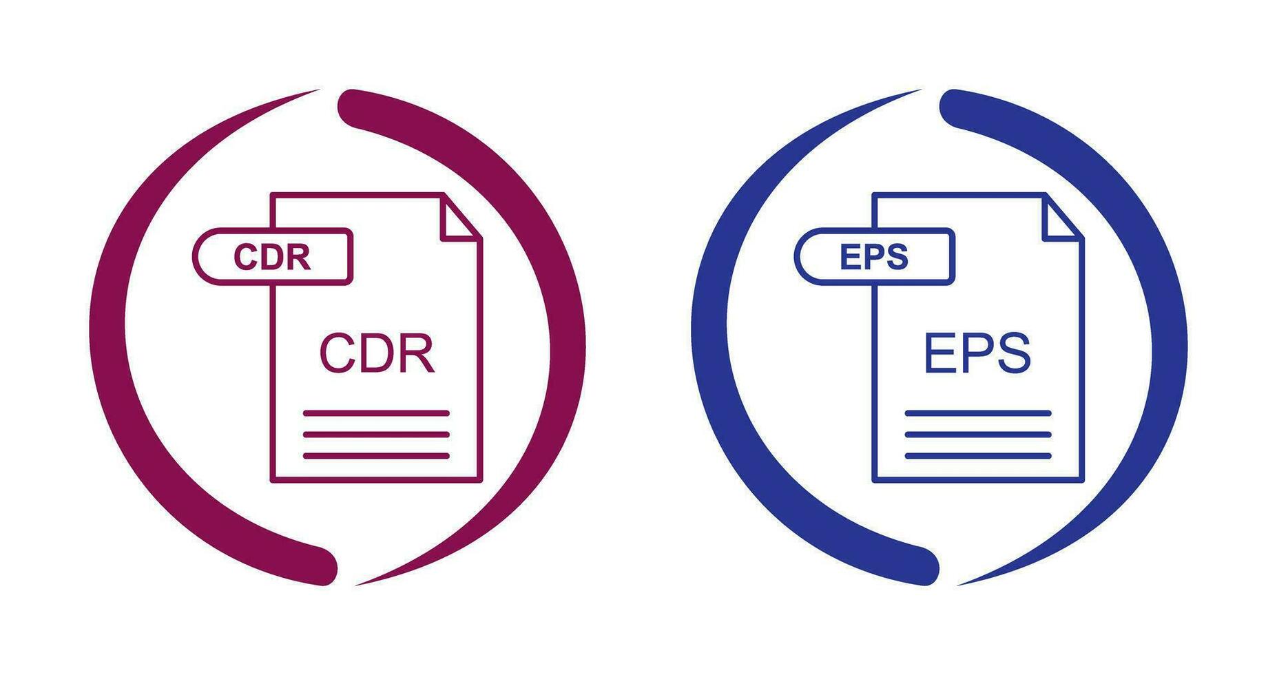 CDR and EPS Icon vector