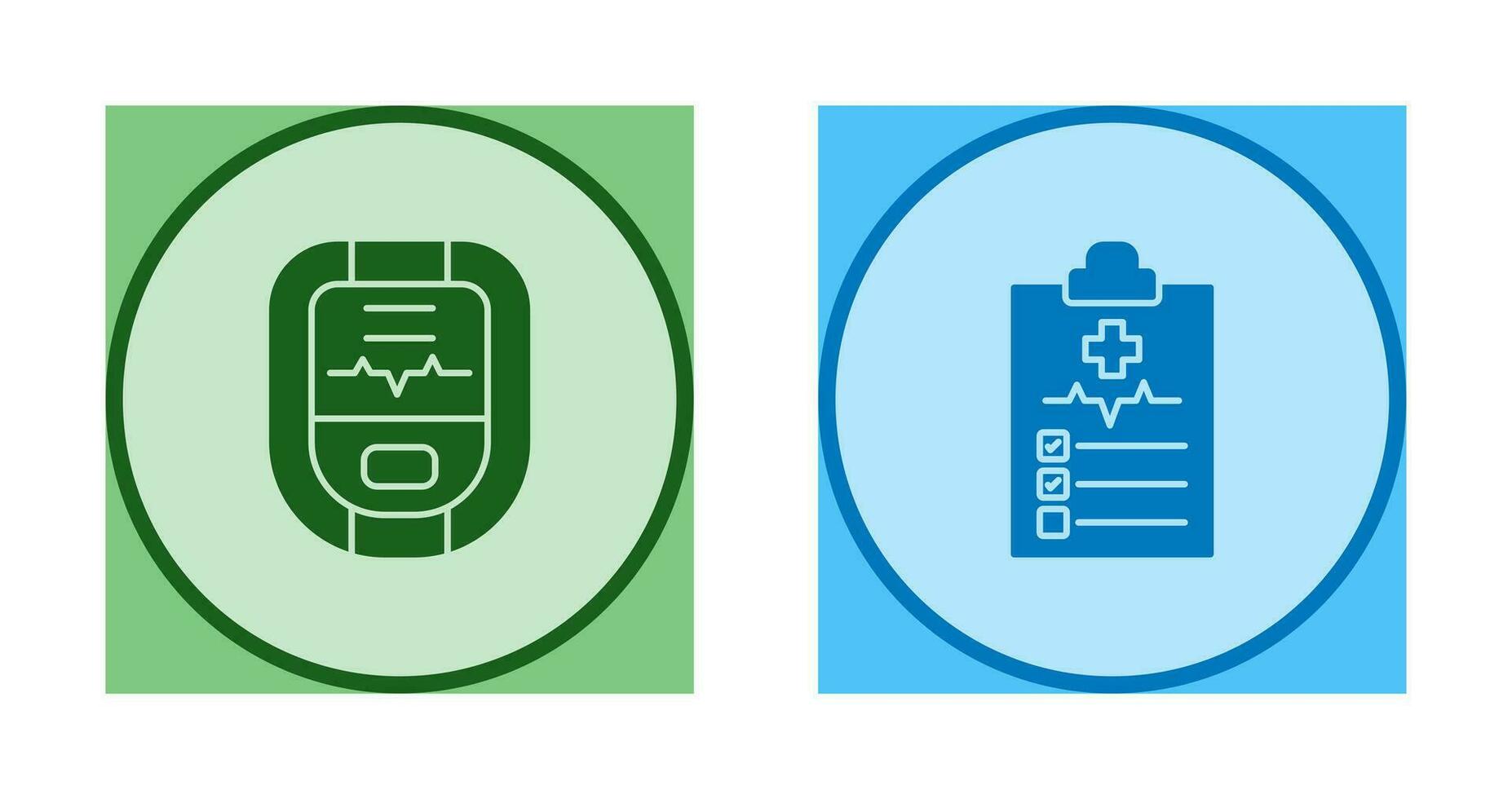 Oximeter and Medical Icon vector